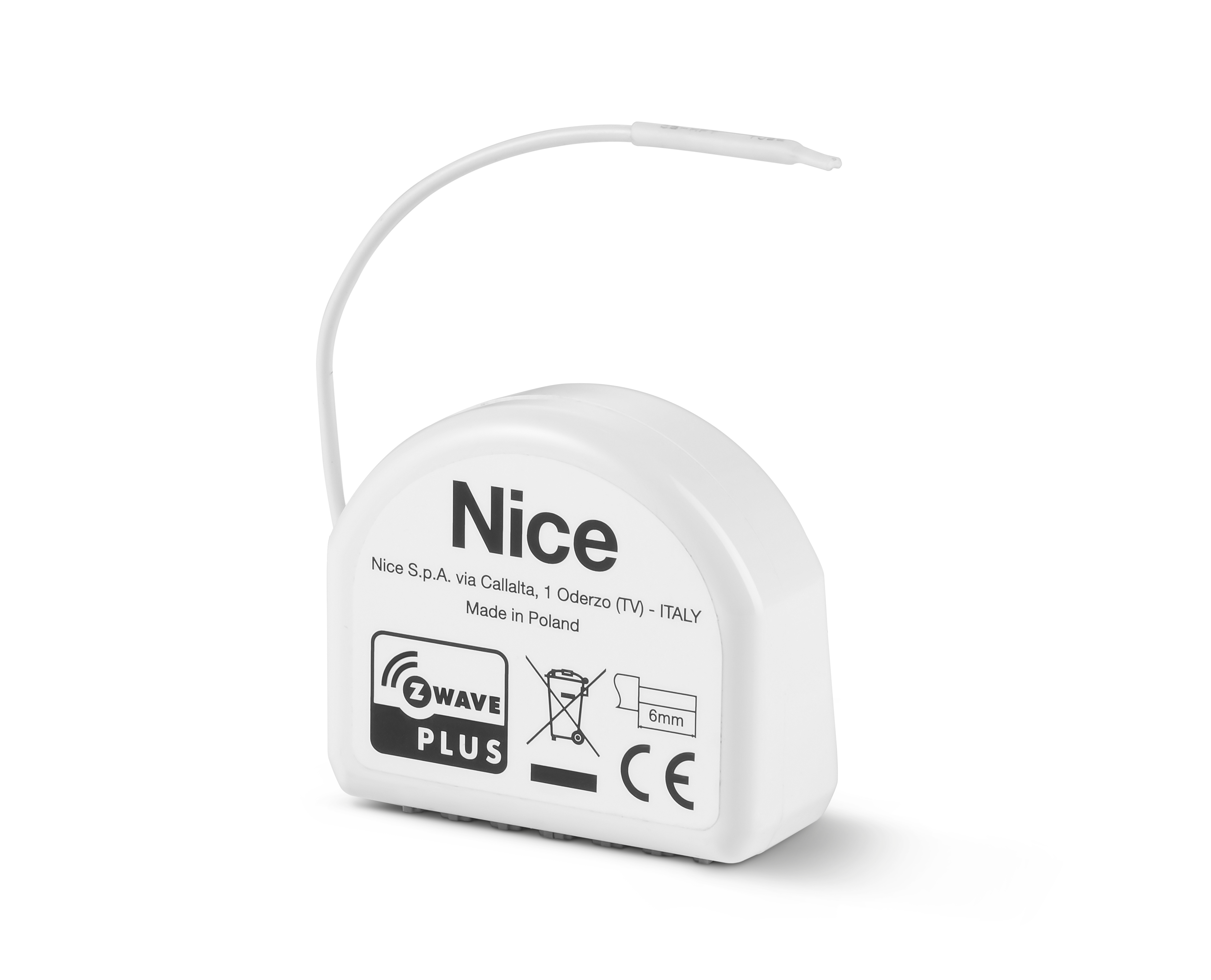 Nice SingleSwitch-Control Unterputz Schaltmodul mit Verbrauchsmessung