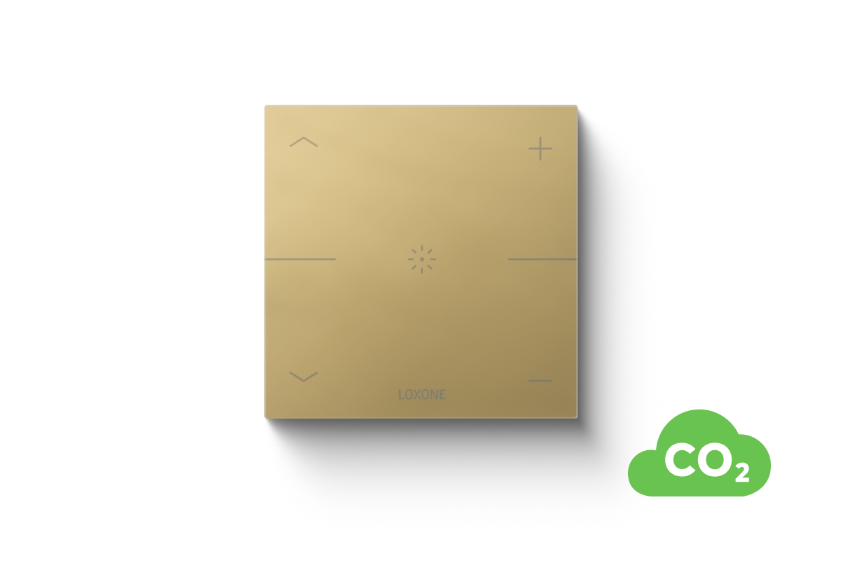 Loxone Touch Pure CO2 Tree Gold