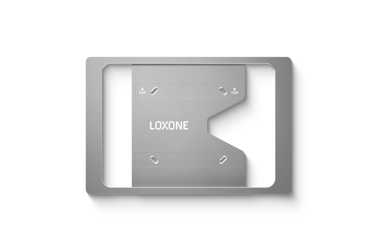 Loxone iPad Wallmount 10,9" Silber