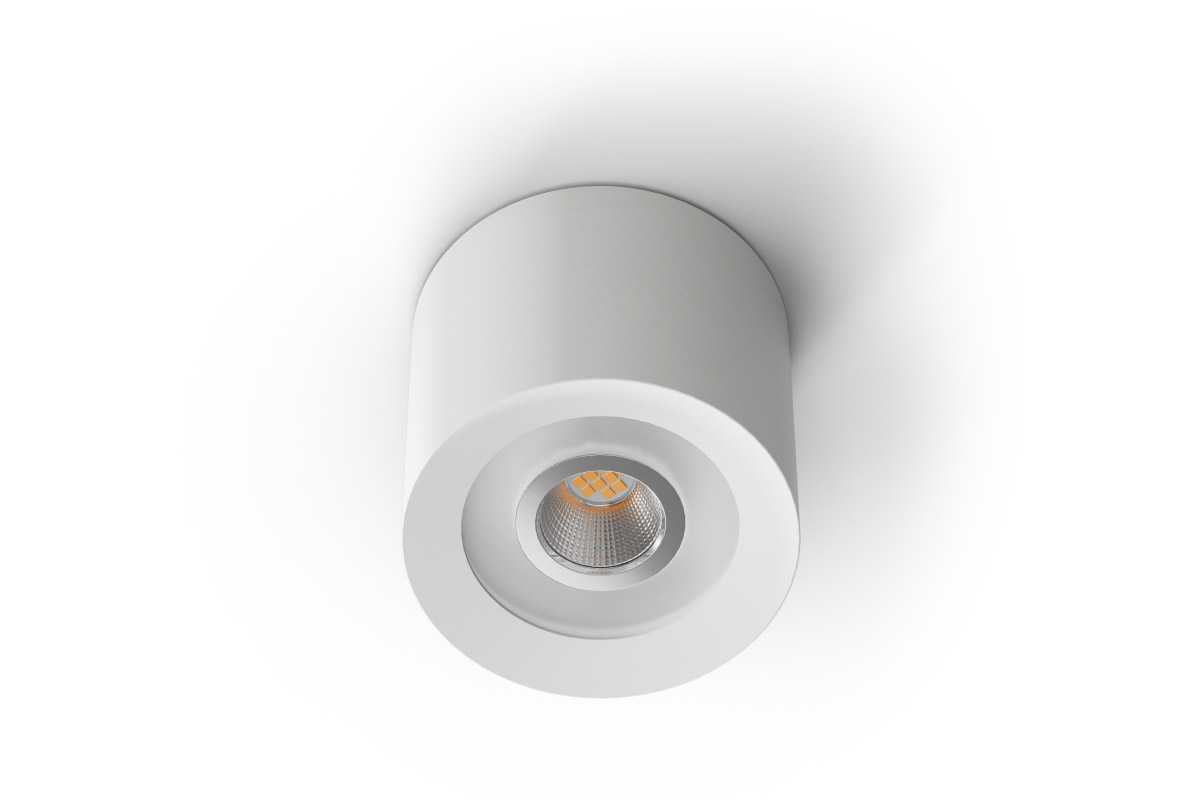 Loxone LED Aufbauspot WW PWM Weiß