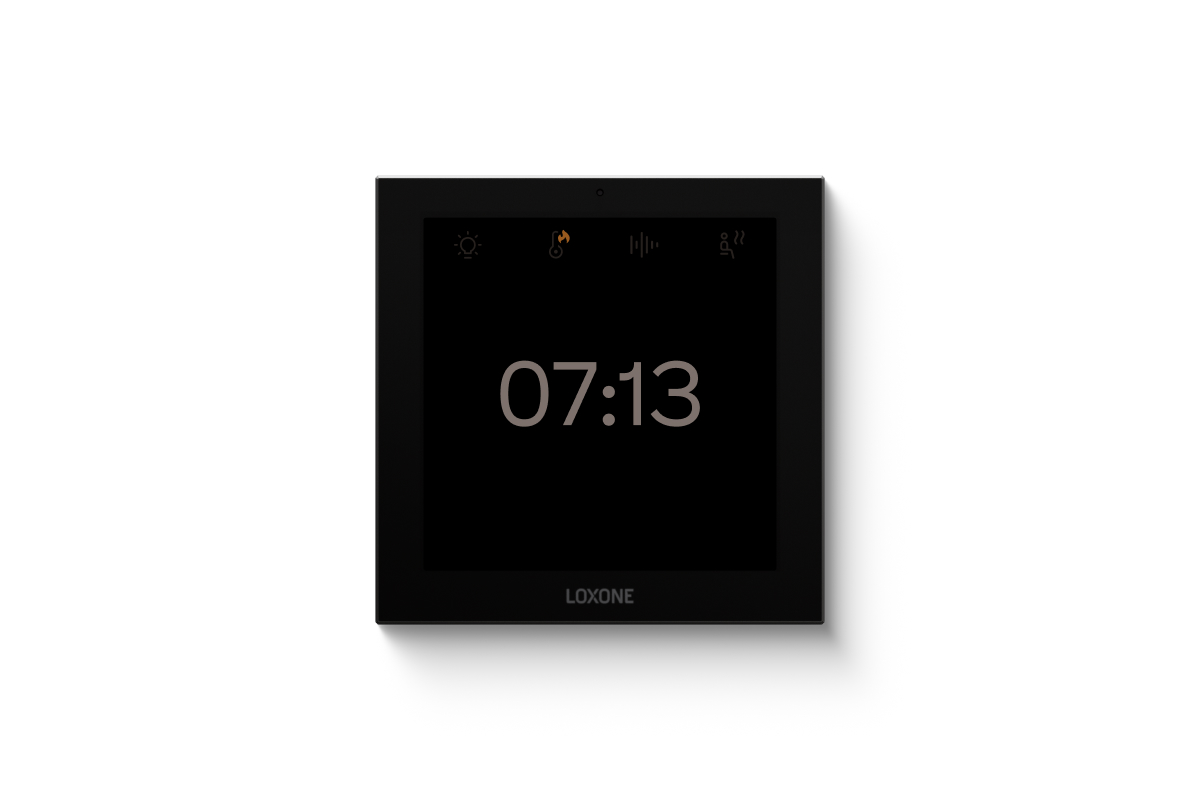 Loxone Touch Pure Display Tree, Frontansicht