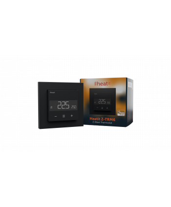 Heatit Z-TRM6 black matt