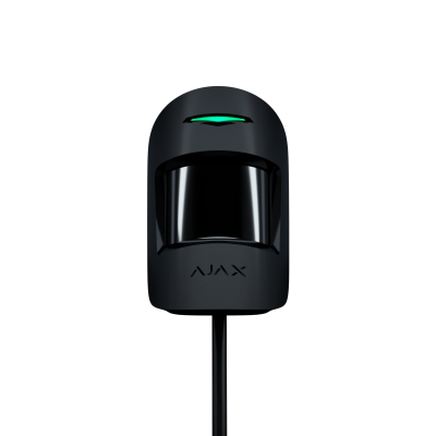 AJAX Superior MotionProtect Fibra Bewegungsmelder, Schwarz, Produktansicht